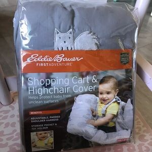 Baby protected seat covers for cart, high chairs.
